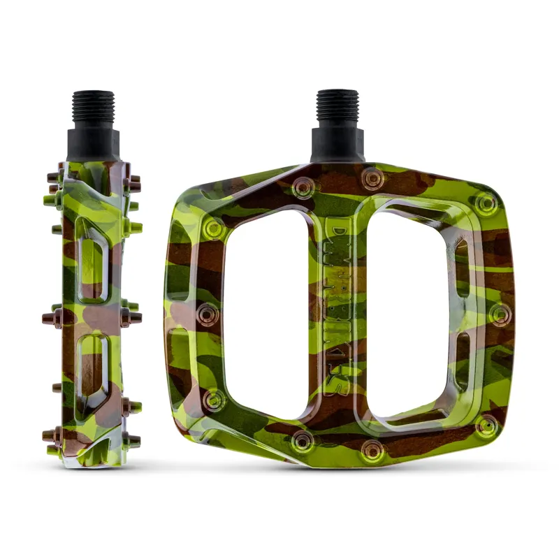 DMR V6 SE Pedals in Camo Green